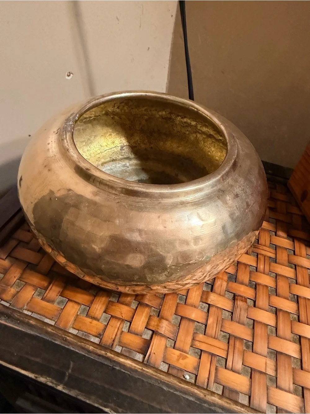 Vintage beautiful hammered